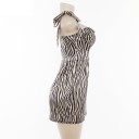 Robe d'été à motif zèbre 3