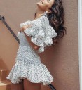 Robe d'été pour femmes avec volants 2