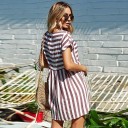 Robe d'été rayée pour femmes 3