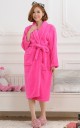 Robe de chambre stylée pour femme - Rose 2