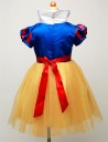 Robe de fille avec couronne - Blanche-Neige 5