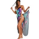 Robe de plage avec papillon 1