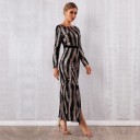Robe de soirée à manches longues 3