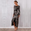 Robe de soirée à manches longues 5