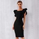 Robe de soirée avec volants A2783 1