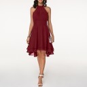 Robe de soirée col montant 10