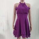 Robe de soirée col montant 3