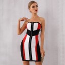 Robe de soirée colorée 2