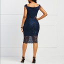 Robe de soirée en dentelle A2780 2