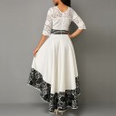 Robe de soirée pour femme avec dentelle 3