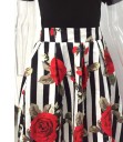 Robe deux pièces pour femmes avec manches courtes 5