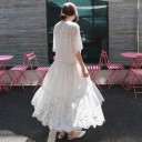 Robe en dentelle ample 5