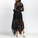 Robe en dentelle longue 2