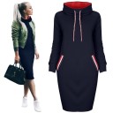 Robe en sweat avec col montant 5