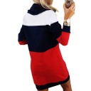 Robe en sweat avec un large col 1