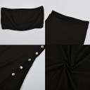 Robe en tricot à deux pièces 2