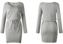 Robe en tricot d'automne A2756 3