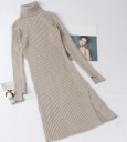 Robe en tricot d'automne 7