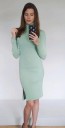 Robe en tricot d'automne 1