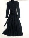 Robe en tricot longue 4