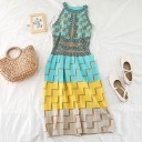 Robe en tricot sans manches pour femmes 1