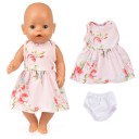 Robe et culotte pour poupée 10