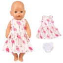 Robe et culotte pour poupée 12