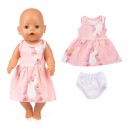 Robe et culotte pour poupée 7