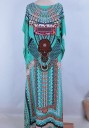Robe ethnique longue A2 6