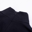 Robe extravagante avec col roulé 6