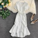 Robe Femme avec Ceinture A2811 2