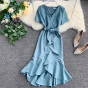 Robe Femme avec Ceinture A2811 6