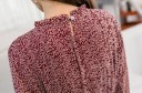 Robe femme avec col montant 1