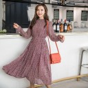 Robe femme avec col montant 4