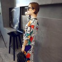 Robe femme avec imprimé original 2