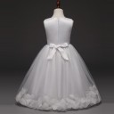 Robe Fille avec Fleurs J2896 3