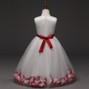 Robe Fille avec Fleurs J2896 5