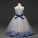 Robe Fille avec Fleurs J2896 6