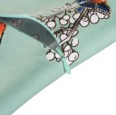Robe fleurie à manches courtes pour femmes 2