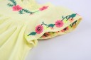 Robe jaune pour fille 3
