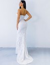 Robe longue en dentelle 1