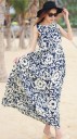 Robe longue femme P1048 4