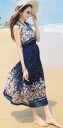 Robe longue femme P1048 10