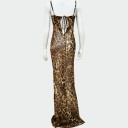 Robe longue léopard 3
