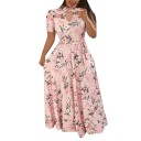 Robe maxi à col montant 2