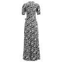 Robe maxi à col montant 3