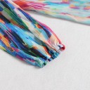 Robe maxi d'été arc-en-ciel 6