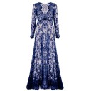 Robe maxi en dentelle 5