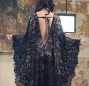 Robe maxi en dentelle transparente 3