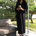 Robe maxi noire pour femme 2